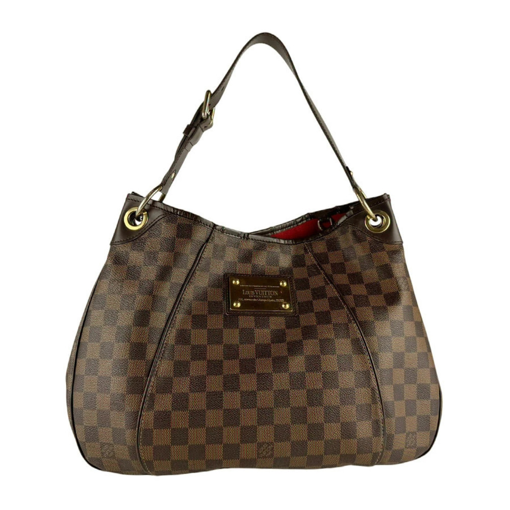Louis Vuitton Shoulder Bag Damier Galliera Canvas Ebene Brown